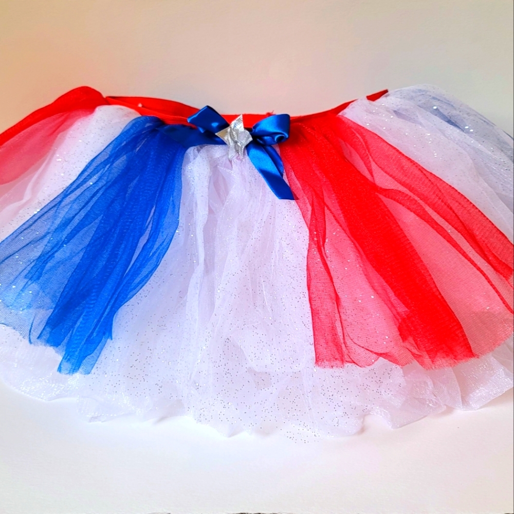 New Amscan Adult Tutu 4th Of July, 11"